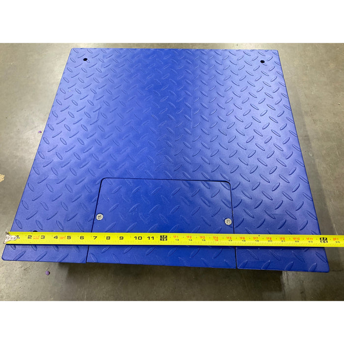 Refurbished Industrial Platform 24” x 24”  Floor scale for weighing boxes, crates, Multi-purpose, Warehouse use!