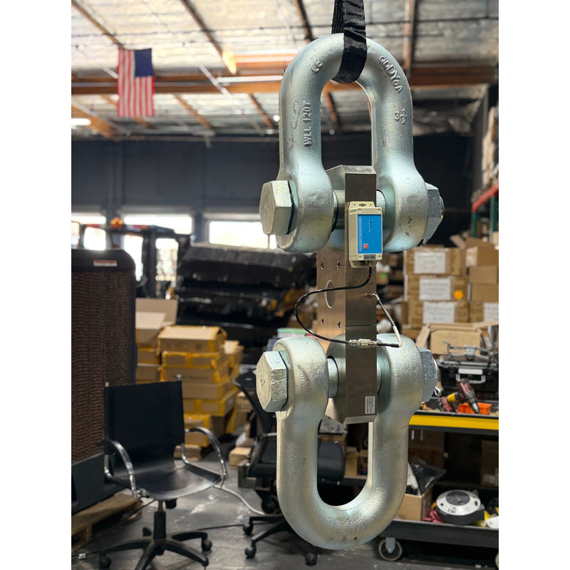 SL-927-250K lb Wireless Tension link with X2 Shackles, HEAVY DUTY!