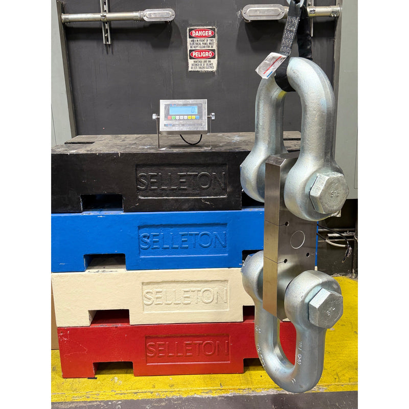 SL-927-250K lb Wireless Tension link with X2 Shackles, HEAVY DUTY!