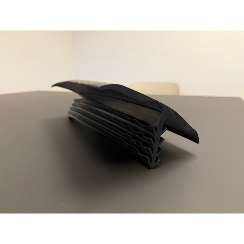 Heavy-Duty Rubber T-Strip / T-Grip Molding – Weather, Impact & Tear-Resistant Seal | Gap Filler & Debris Barrier | EPDM/SBR Rubber | Custom Lengths Available
