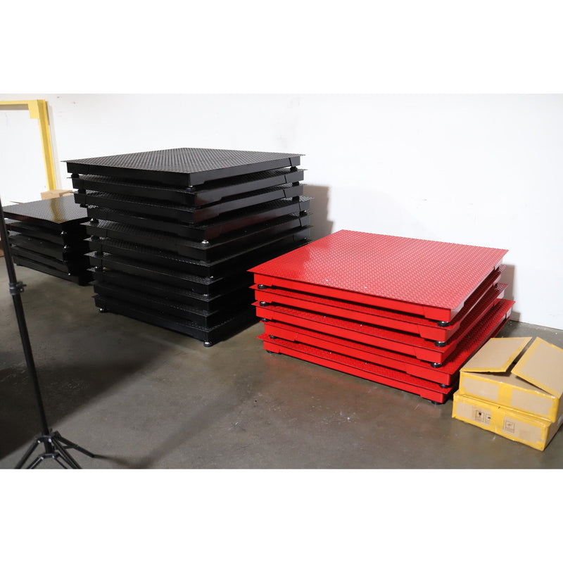 Refurbished Certified (NTEP) Industrial Platform 48” x 48” Floor scale for warehouse, pallet weighing & more!