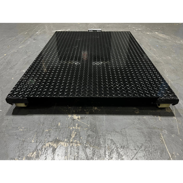 SL-933-UP-3k  Portable platform scale with capacity of 3000 lb Warehouse pallet scale
