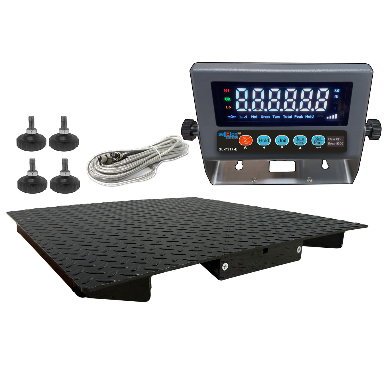 LPX Series - Ultra Low-Profile Floor Scales