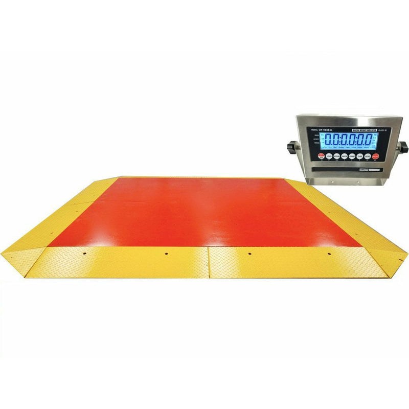 SellEton SL-960 10 ft x 10 ft heavy-duty ultra low pancake scale, 20,000 lb
