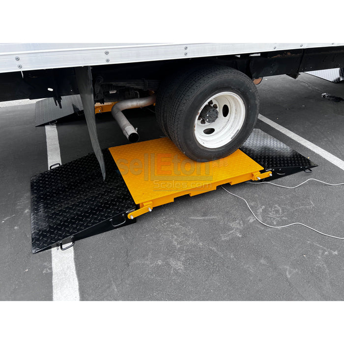 SL-928-4-HD-100k  Industrial weigh pad system for truck & axle weighing