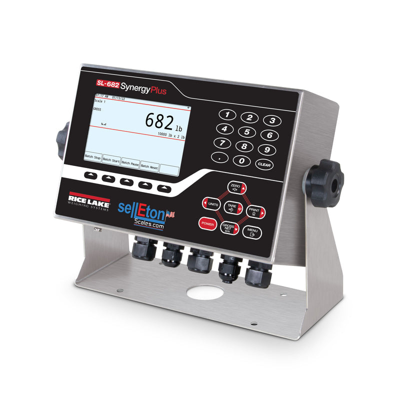 SL-900-10x8-20k Industrial floor scale with 20,000 lb Capacity