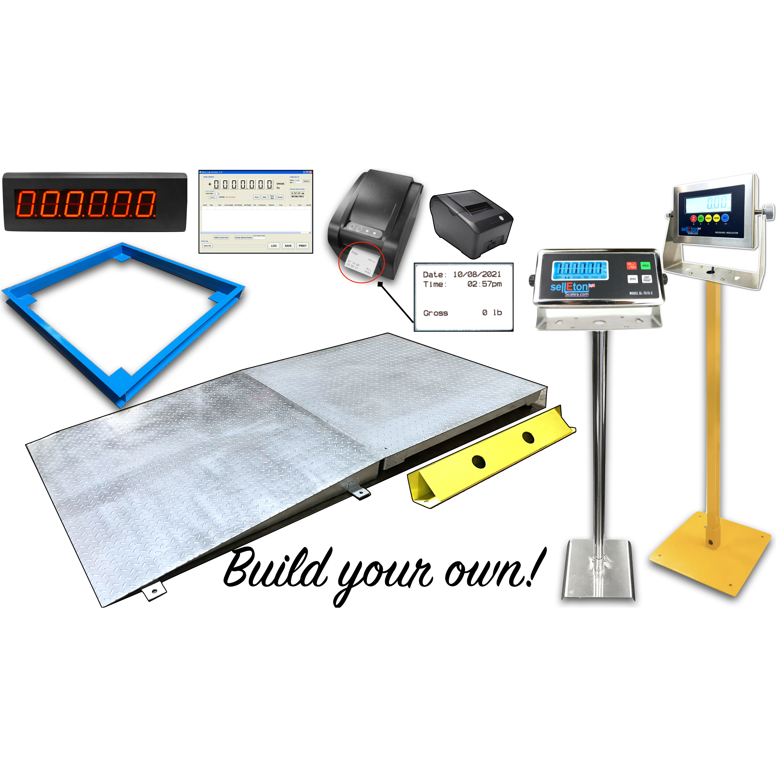  Selleton Ntep Floor & Platform Scale Kit/Build Custom