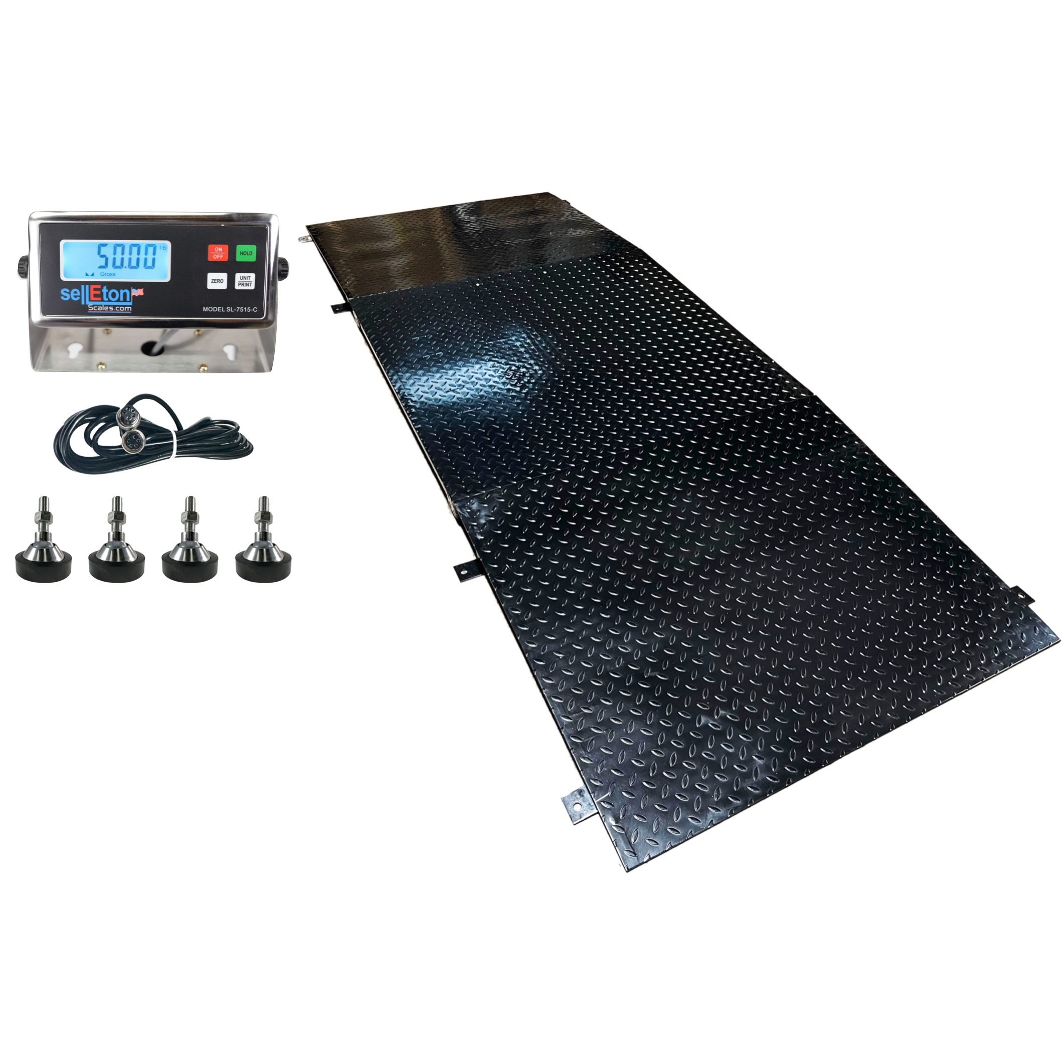 Prime Floor Scale 40x40 10,000 lb with Indicator