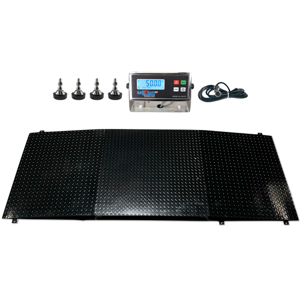Smart Ready Floor Scale with 2 Ramps l 48" x 60"