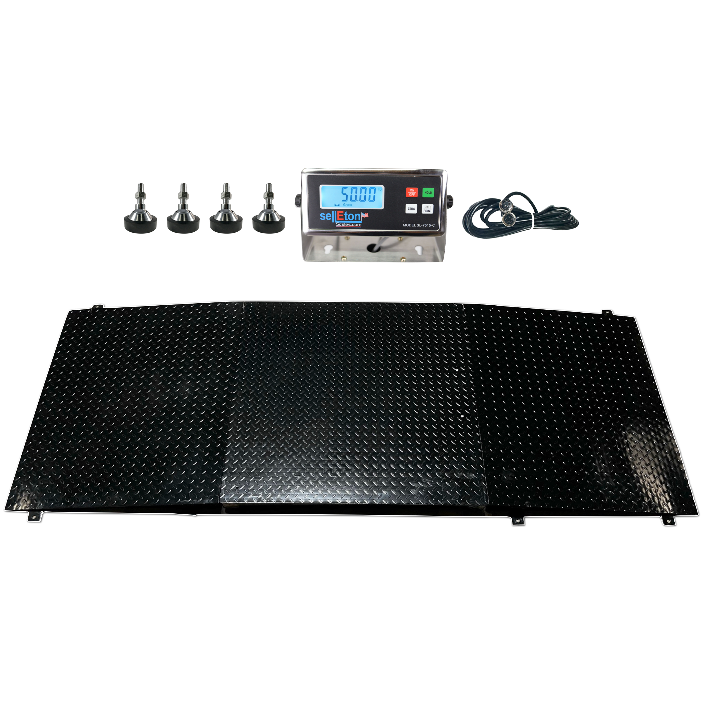 Prime Floor Scale 40x40 10,000 lb with Indicator