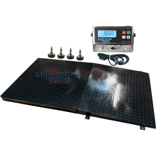 Load image into Gallery viewer, SL-700-4x4-5k+Ramp 48&quot; x 48&quot; Pallet Size Floor Scale with a Ramp l 5000 lbs x 1 lb