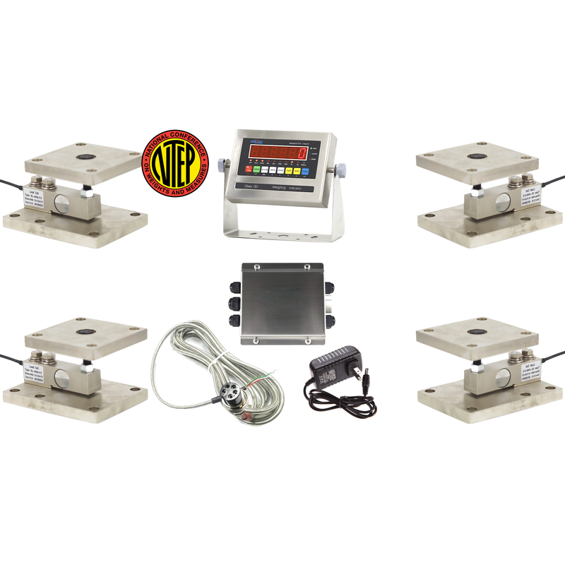 SellEton SL-730-TM Single ended shear beam Load cell Conversion kit weigh module for Scale Tank, Hoppers & vessels