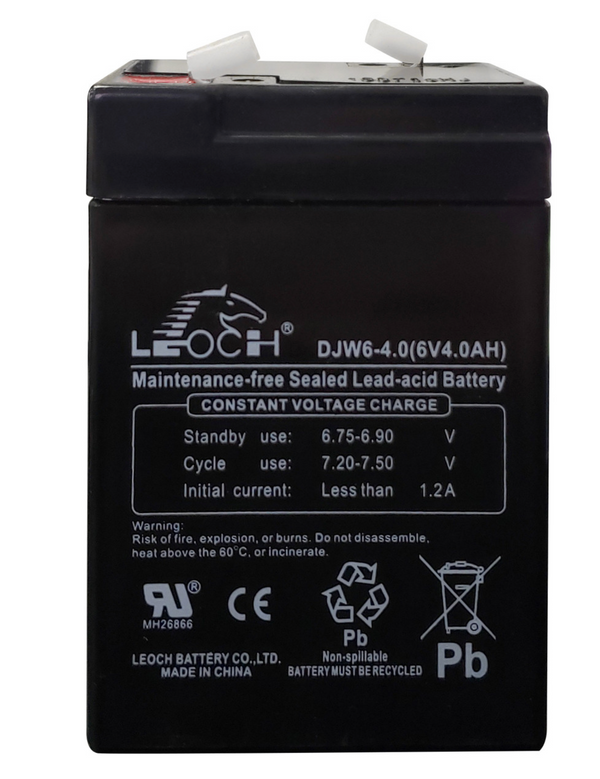 Replacement Battery for SL-7510, SL-7516, SL-7561 Indicators
