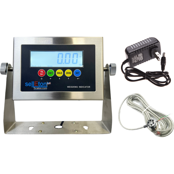 SellEton SL-7512-SS-C Stainless steel Indicator for bench or floor scale