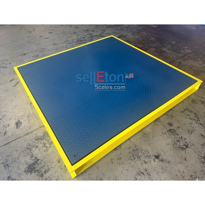 SellEton 84" x 84" ( 7' x 7' ) Floor Scale with Pit Frame, for above & in-ground use