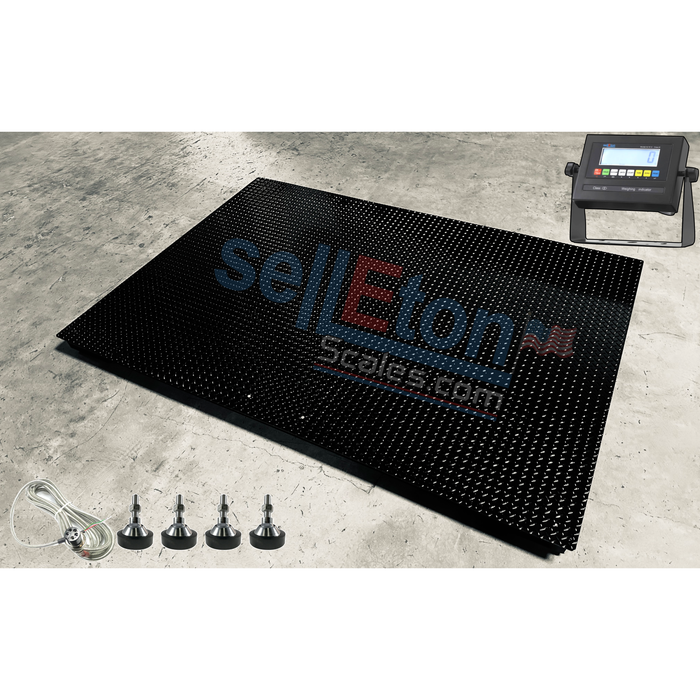 SellEton SL-700-4x6-NN (4' x 6') Industrial Floor Scale l Warehouse Pallets