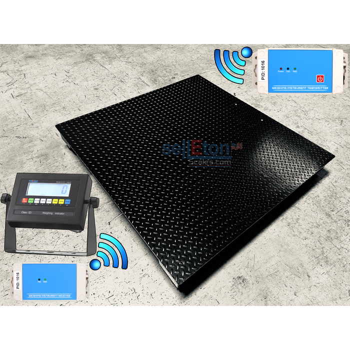 SellEton NTEP Certified SL-800-W (84" x 84") Wireless Industrial Floor scales