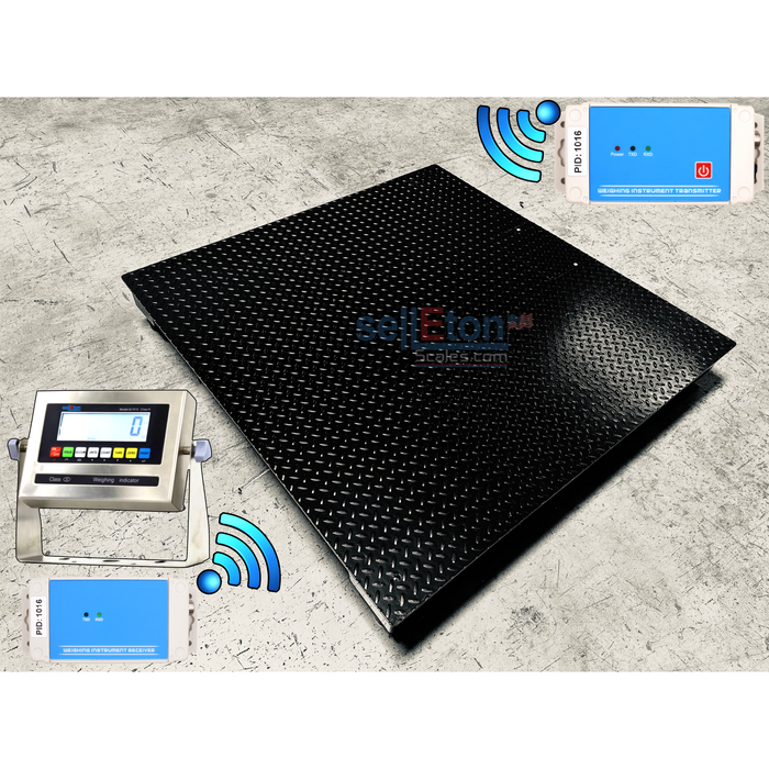 SellEton NTEP Certified SL-800-W (72" x 72") Wireless Industrial Floor scales