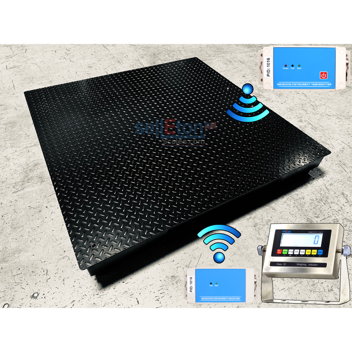 SellEton NTEP Certified SL-800-W (72" x 72") Wireless Industrial Floor scales