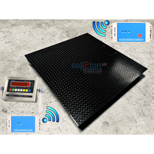 Load image into Gallery viewer, SellEton NTEP Certified SL-800-W (40&quot; x 40&quot;) Wireless Industrial Floor scales