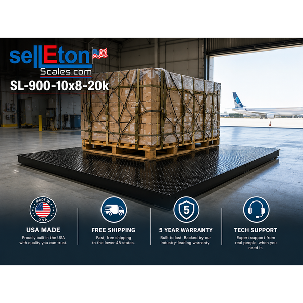 SL-900-10x8-20k Industrial floor scale