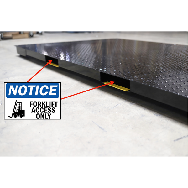 SL-900-FA Forklift Access Industrial Floor Scales
