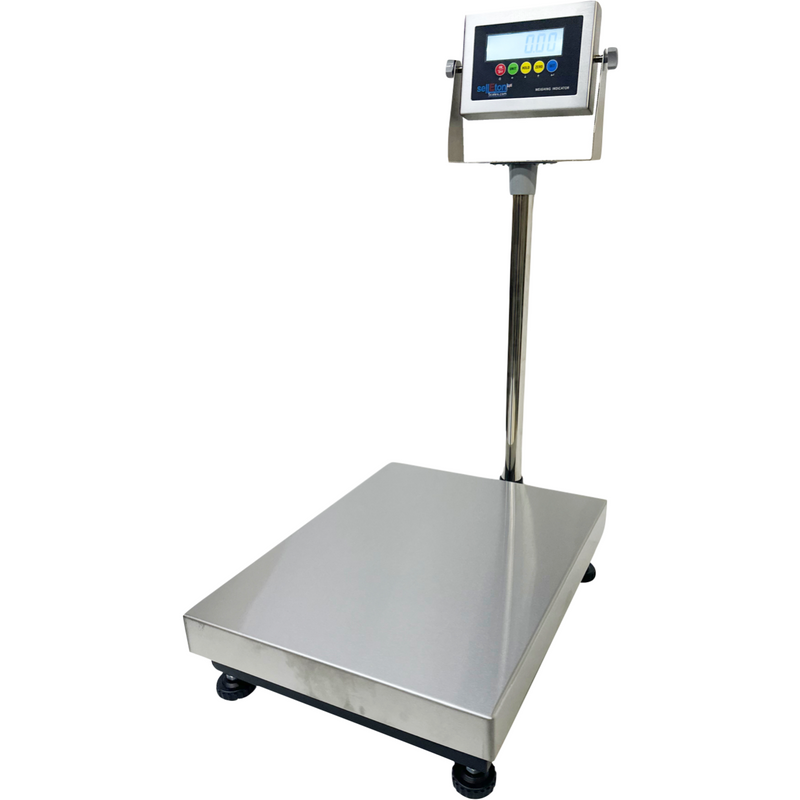 SL-916-20x16 Industrial Bench scale 20” x 16” Stainless steel platform & indicator 600 lb x .05 lb