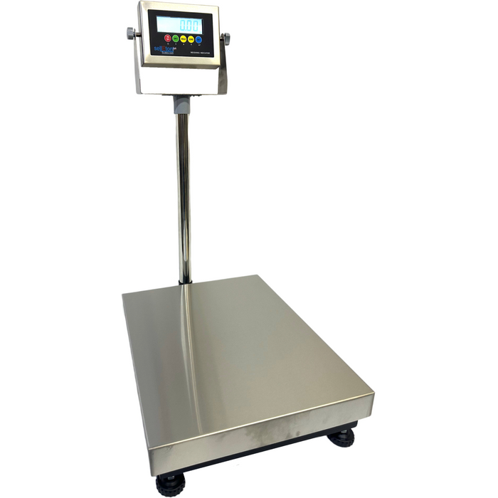 SL-916-20x16 Industrial Bench scale 20” x 16” Stainless steel platform & indicator 600 lb x .05 lb