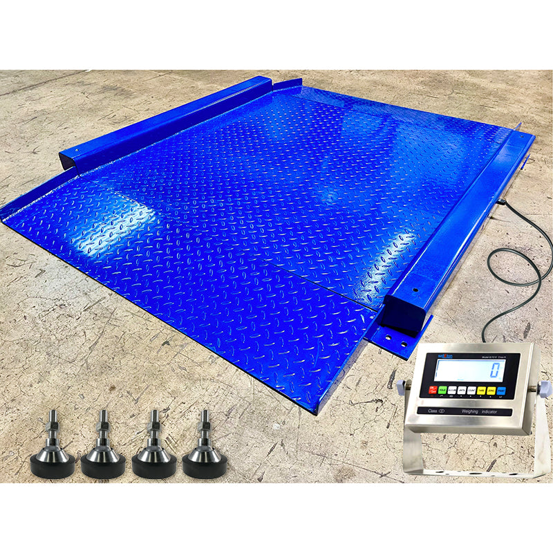 SellEton SL-917-R NTEP Low Profile Drum Scale with 2.5' x 2.5' (30' x 30') | 3' x 3' (36' x 36')| 4' x 4' (48' x 48') Platforms for Barrel Weighing