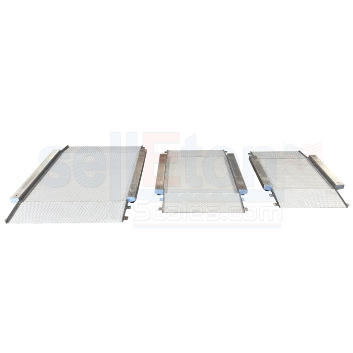 SellEton SL-917-SS-R Premium Stainless Steel Drum Scale 2.5' x 2.5' (30' x 30') | 3' x 3' (36' x 36')| 4' x 4' (48' x 48')
