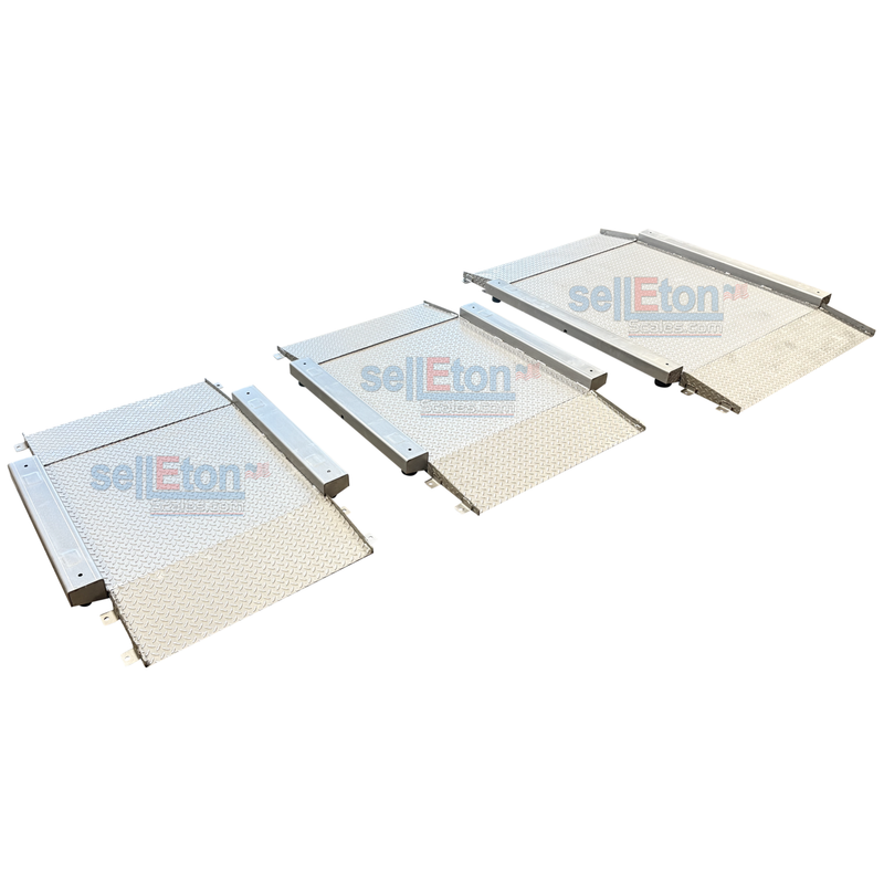 SellEton SL-917-SS-R Premium Stainless Steel Drum Scale 2.5' x 2.5' (30' x 30') | 3' x 3' (36' x 36')| 4' x 4' (48' x 48')