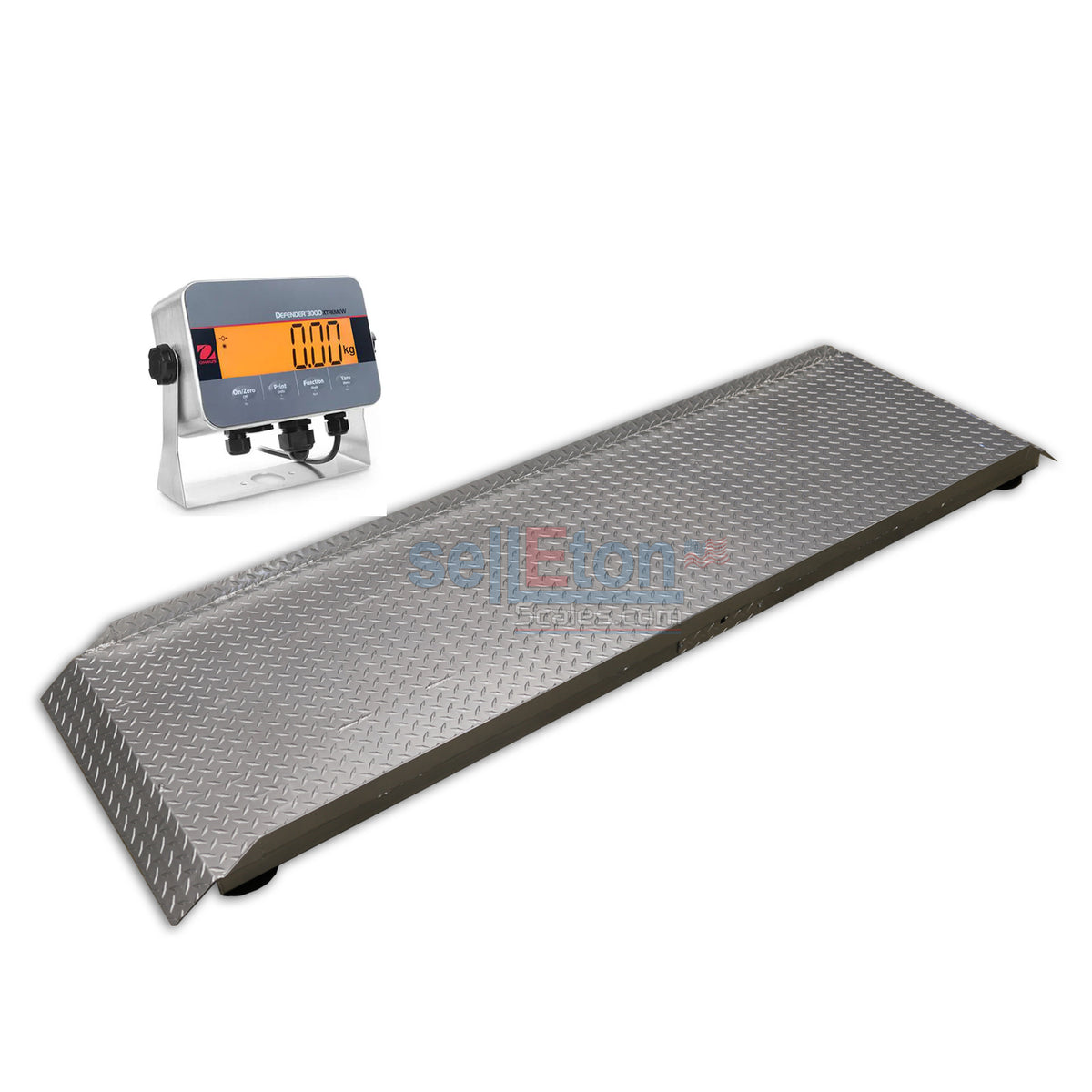 SL-929-M-Aluminum Livestock Scale | Ohaus i-DT33XW — SellEton Scales