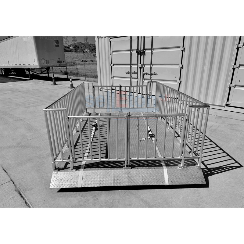 SL-930-10’x7’  ( 120” x 84” ) platform  Cage system Portable Livestock Animal Weighing Scale