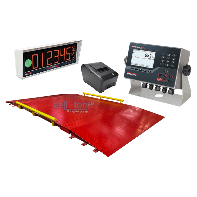 SellEton SL-AXL-682SP USA made Axle Scale Systems Powered by Rice Lake’s 682 Synergy Plus Indicator