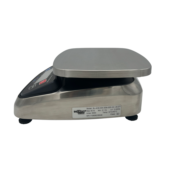 SL-ACE-XW Wash-Down Scale |Stainless steel IP69K | NTEP Certified |  Tabletop Weighing