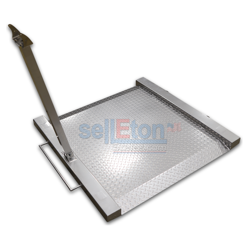 SL-Wheelchair-1k Aluminum Wheel Chair Drum Scale  1000 lb x .2 lb