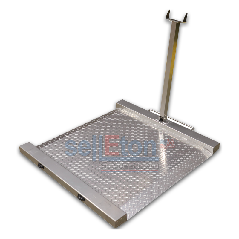 SL-Wheelchair-1k Aluminum Wheel Chair Drum Scale  1000 lb x .2 lb