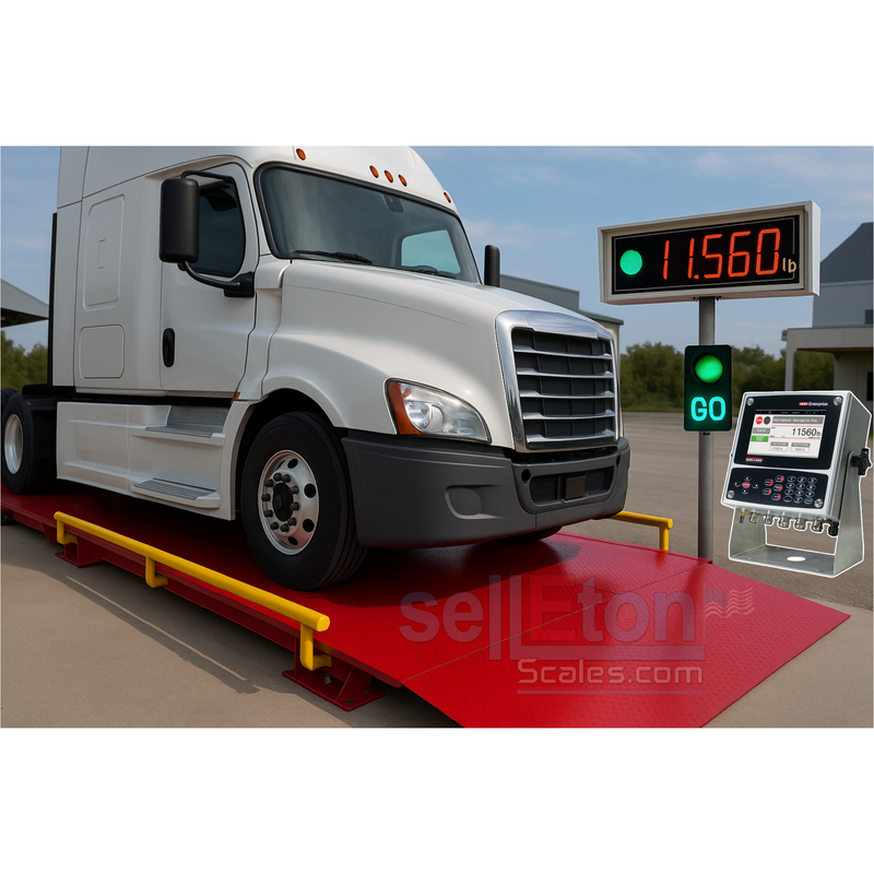 SL-Auto-AXL-1280 Autonomous Axle Scale Technology from 60,000 lb capacity & higher!