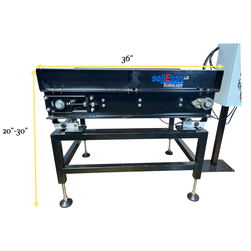 SL-CW-2x3-200 Industrial Conveyor Checkweigher – 200 lb Capacity | 4-20mA Output | Stack Light