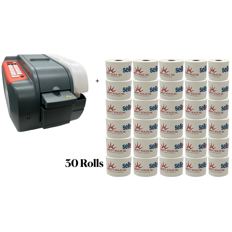 SellEton SL-WMX-100 Automatic Water-Activated Kraft Tape Dispenser Machine