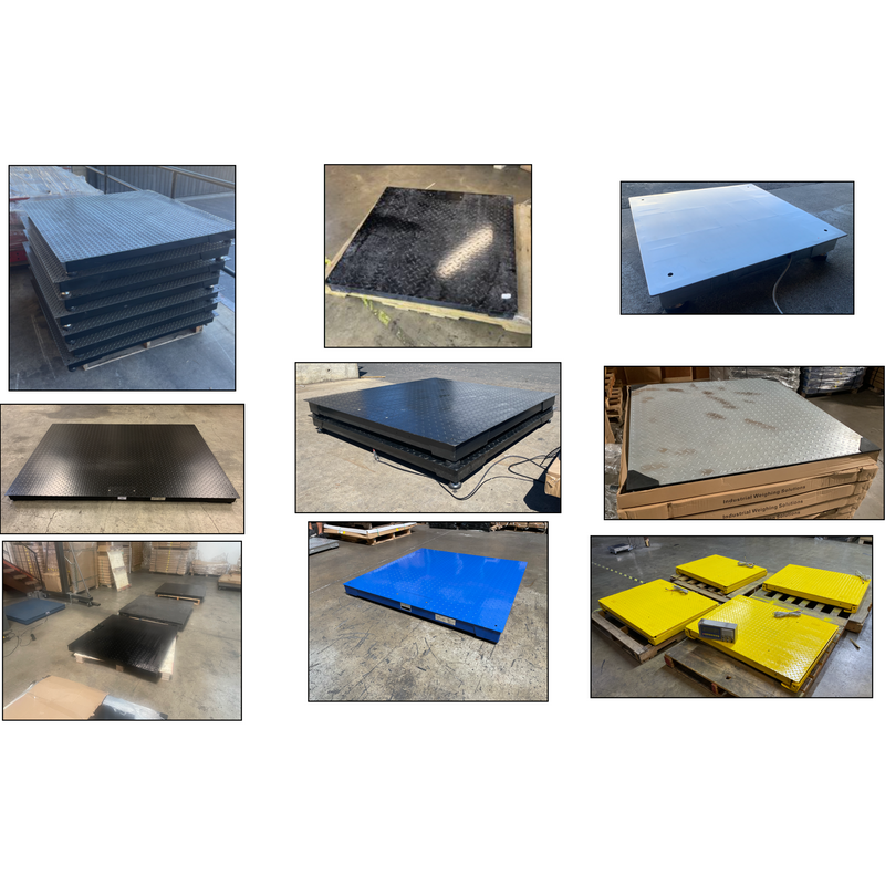 Refurbished Industrial Platform 48” x 48” Floor scale for warehouse, pallet weighing & more!