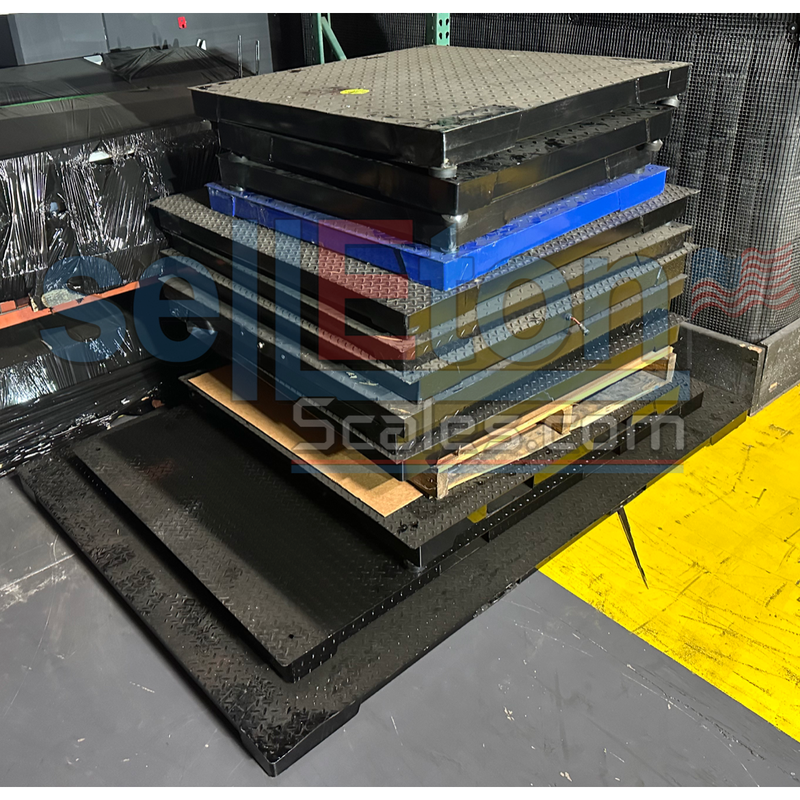 Refurbished Certified (NTEP) Industrial Platform 48” x 48” Floor scale for warehouse, pallet weighing & more!