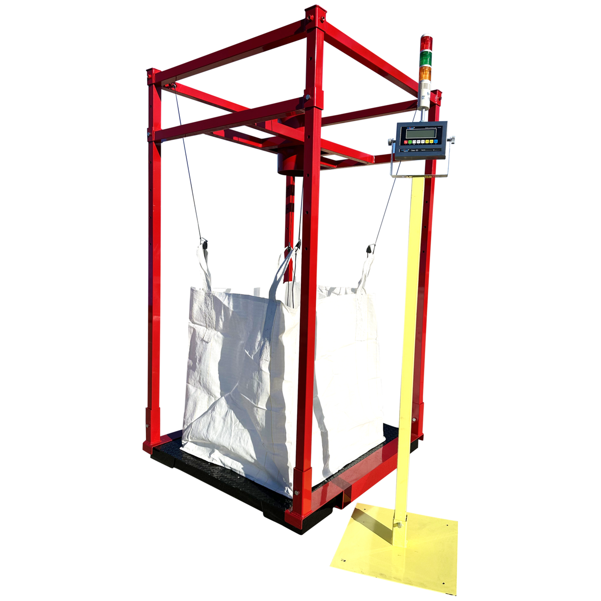 SL-900-USA NTEP Industrial Floor Scale with Super Sack Frame