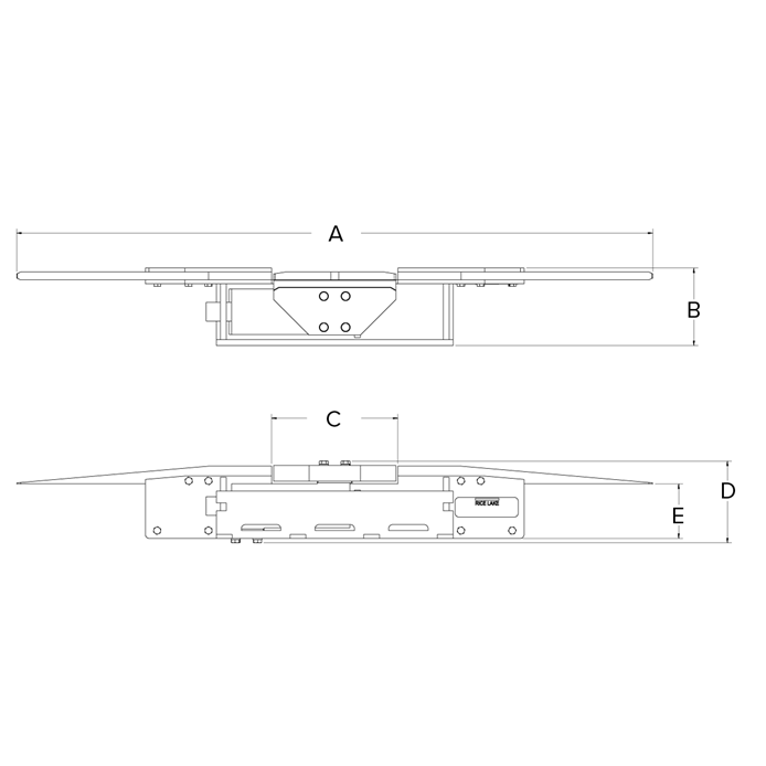 MS200 Portable Monorail Scale