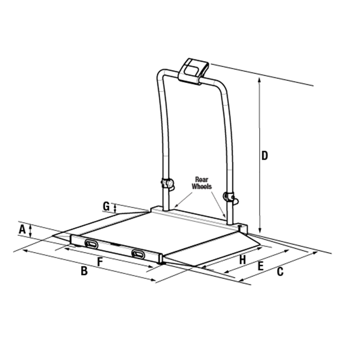 Rice Lake VS-36 Dual-ramp Digital Companion Animal Scale