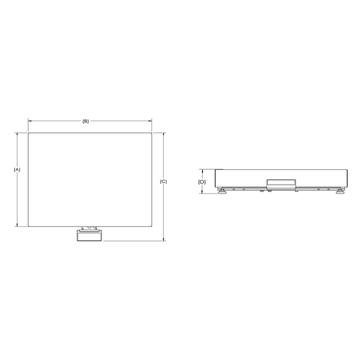 BenchPro™ BP-P Postal Digital Scale