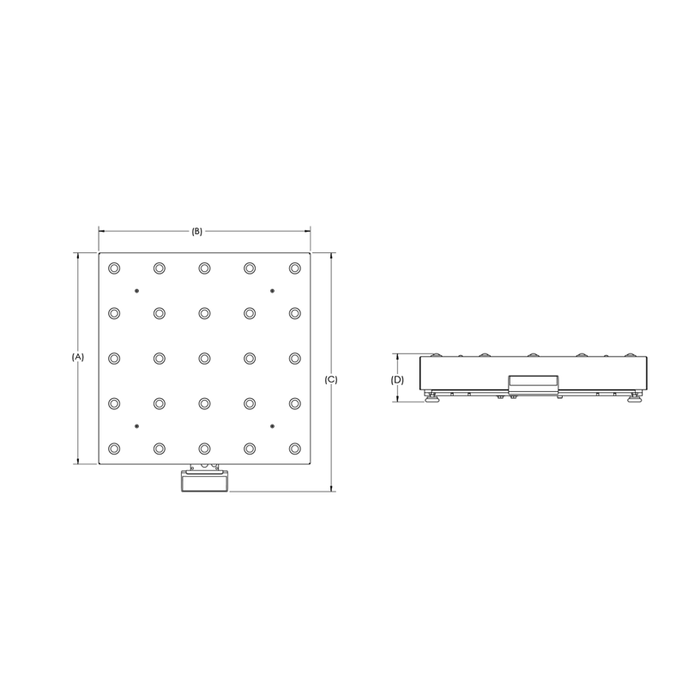 BenchPro™ BP-SB Ball Top Shipping Digital Scale