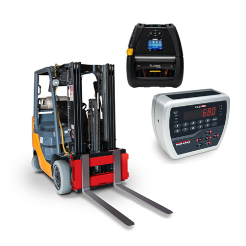 CLS Series Class II, Forklift Scale with Mobile Printer