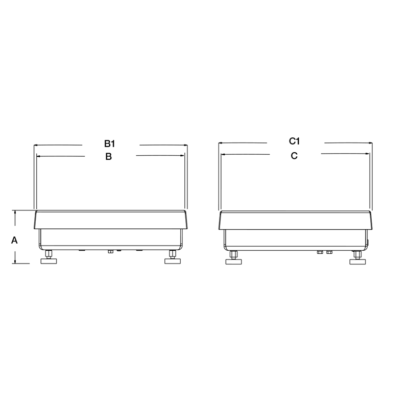 CW-90B Light-capacity Bench Scale