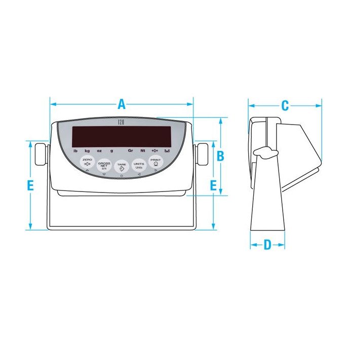 120/120 Plus Digital Weight Indicator